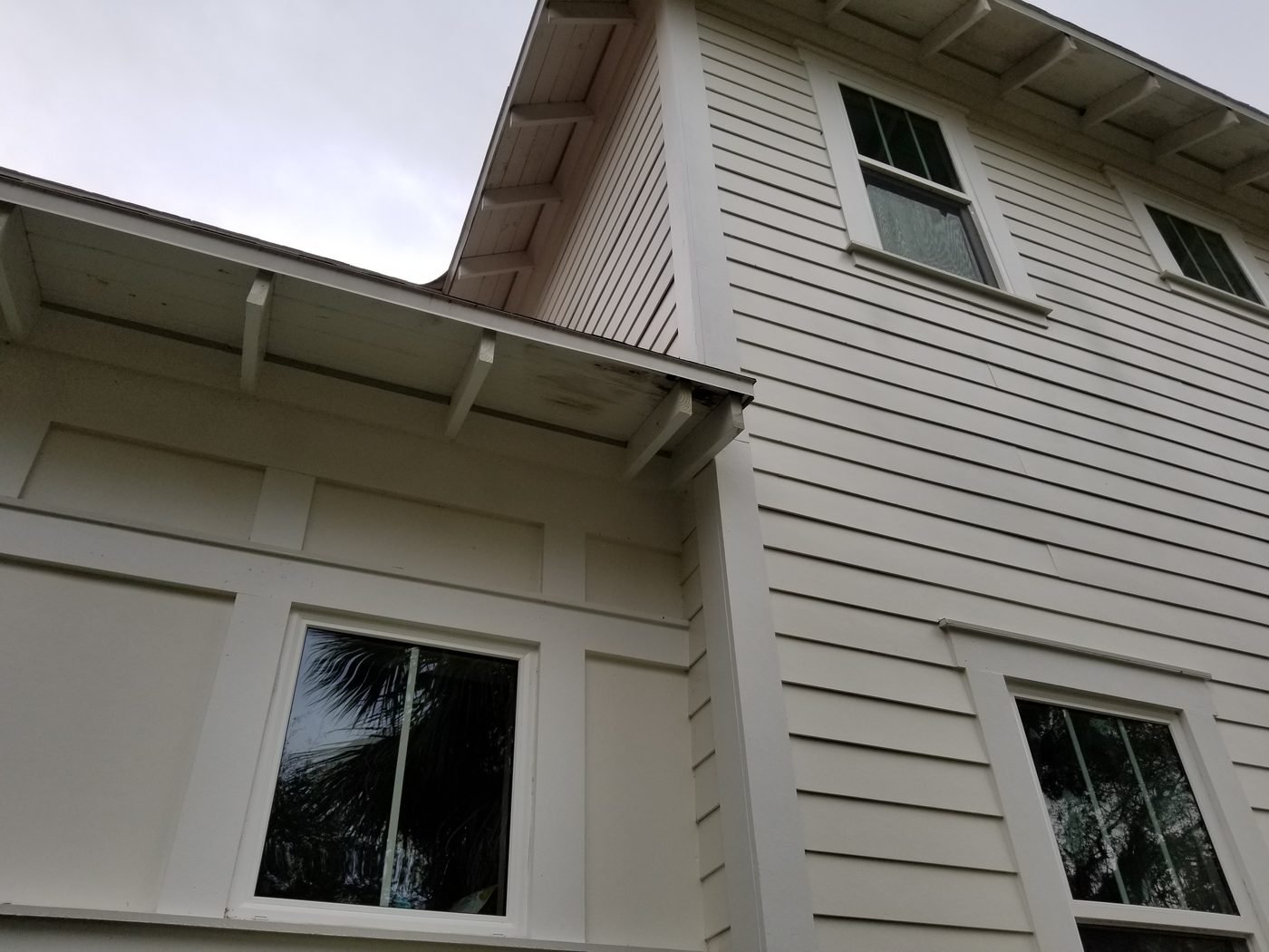 Roofing detail documented during a Florida home inspection